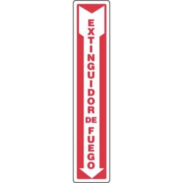 Accuform Safety Sign FIRE EXTINGUISHER DOWN SHMFXG580XV SHMFXG580XV - main